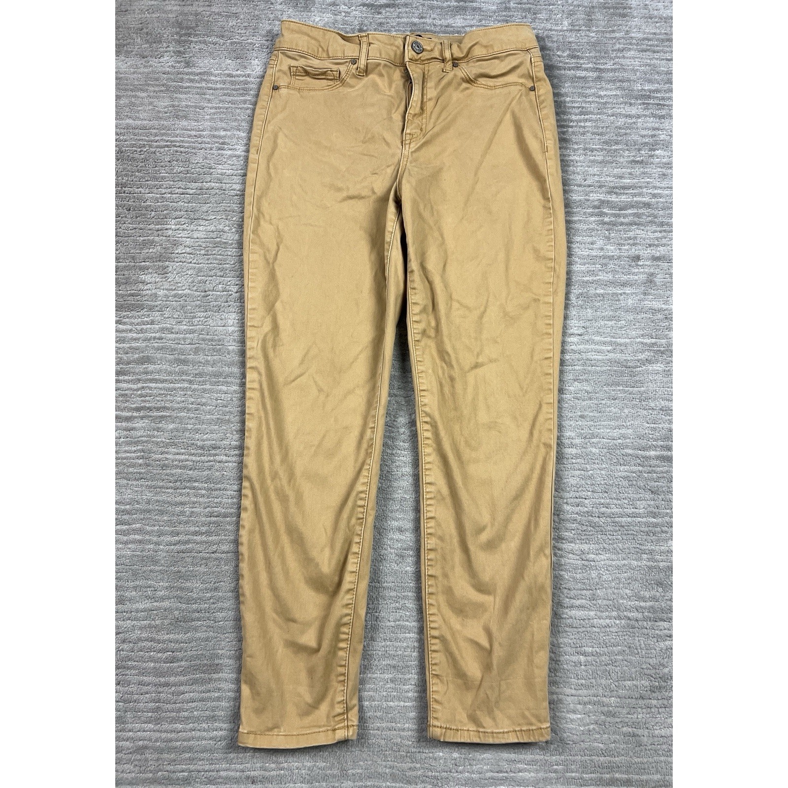 Rewash Jeans Juniors 9 Brown Midrise Skinny Cotton Blend Casual